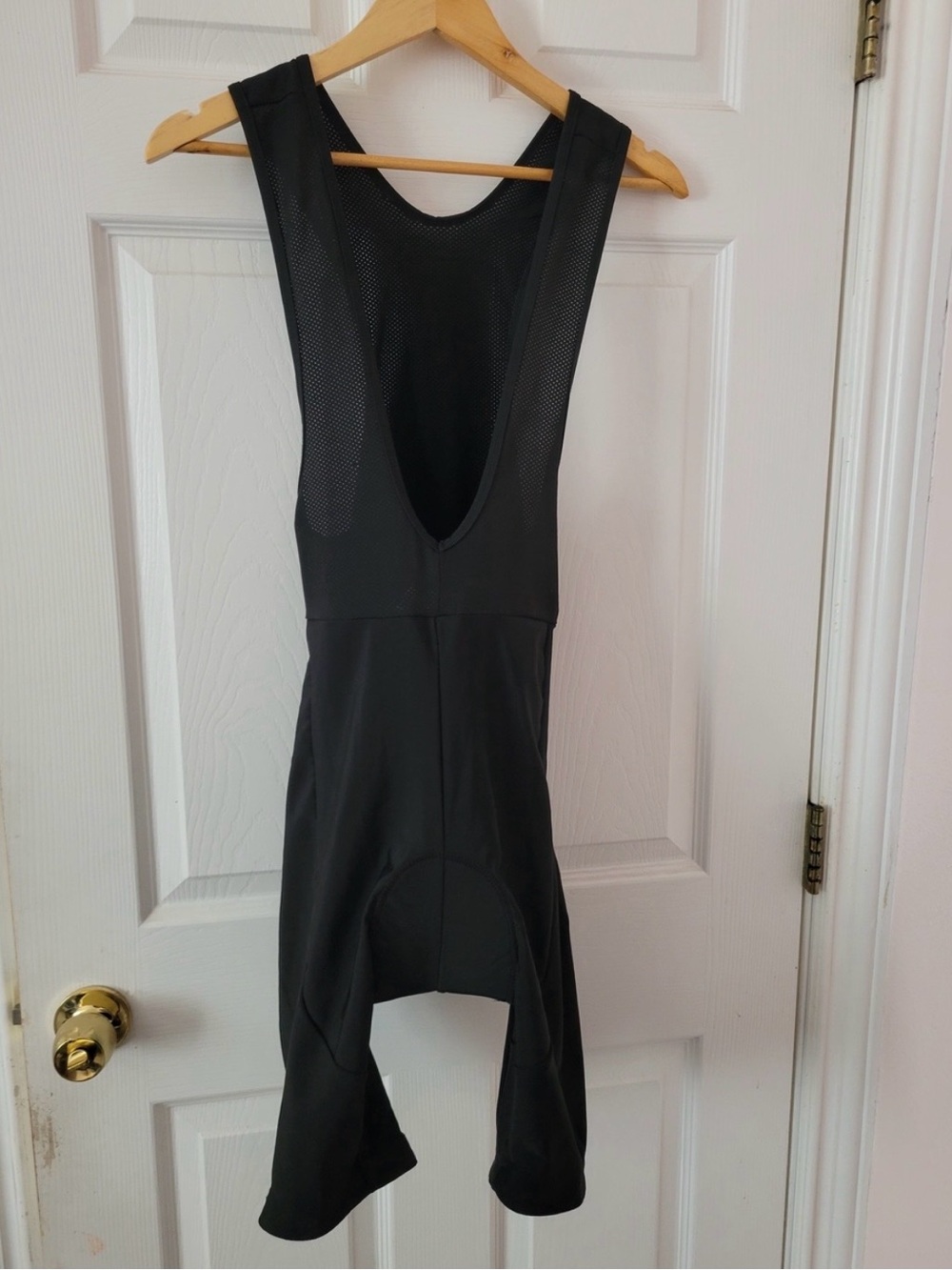 Black Cycling Bib Shorts 9D Gel Padded Pockets Size XL
